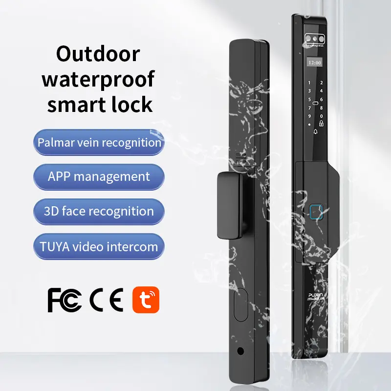 ¿Qué hace que una cerradura de puerta de aluminio sin llave sea la mejor opción para la seguridad del hogar inteligente moderno?