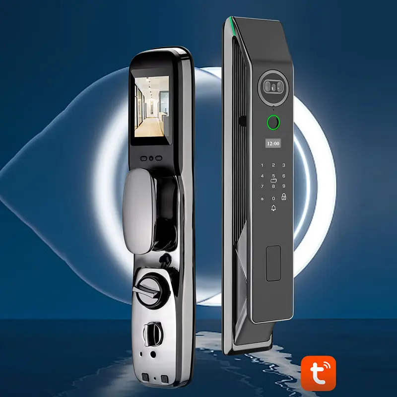 Cerradura de jardín al aire libre impermeable con huella digital