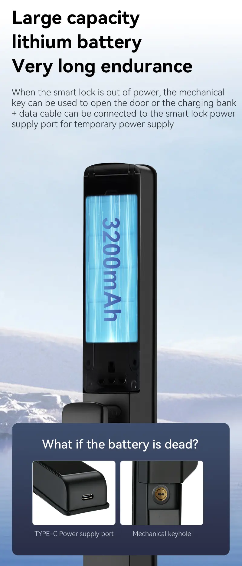 Aluminum Keyless Door Lock