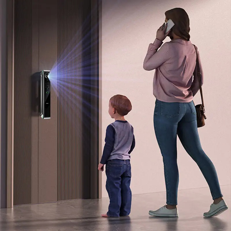 Cerradura de puerta de entrada sin llave